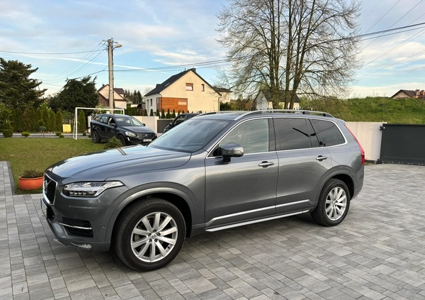 Volvo XC 90 cena 129999 przebieg: 82075, rok produkcji 2017 z Brzesko małe 407